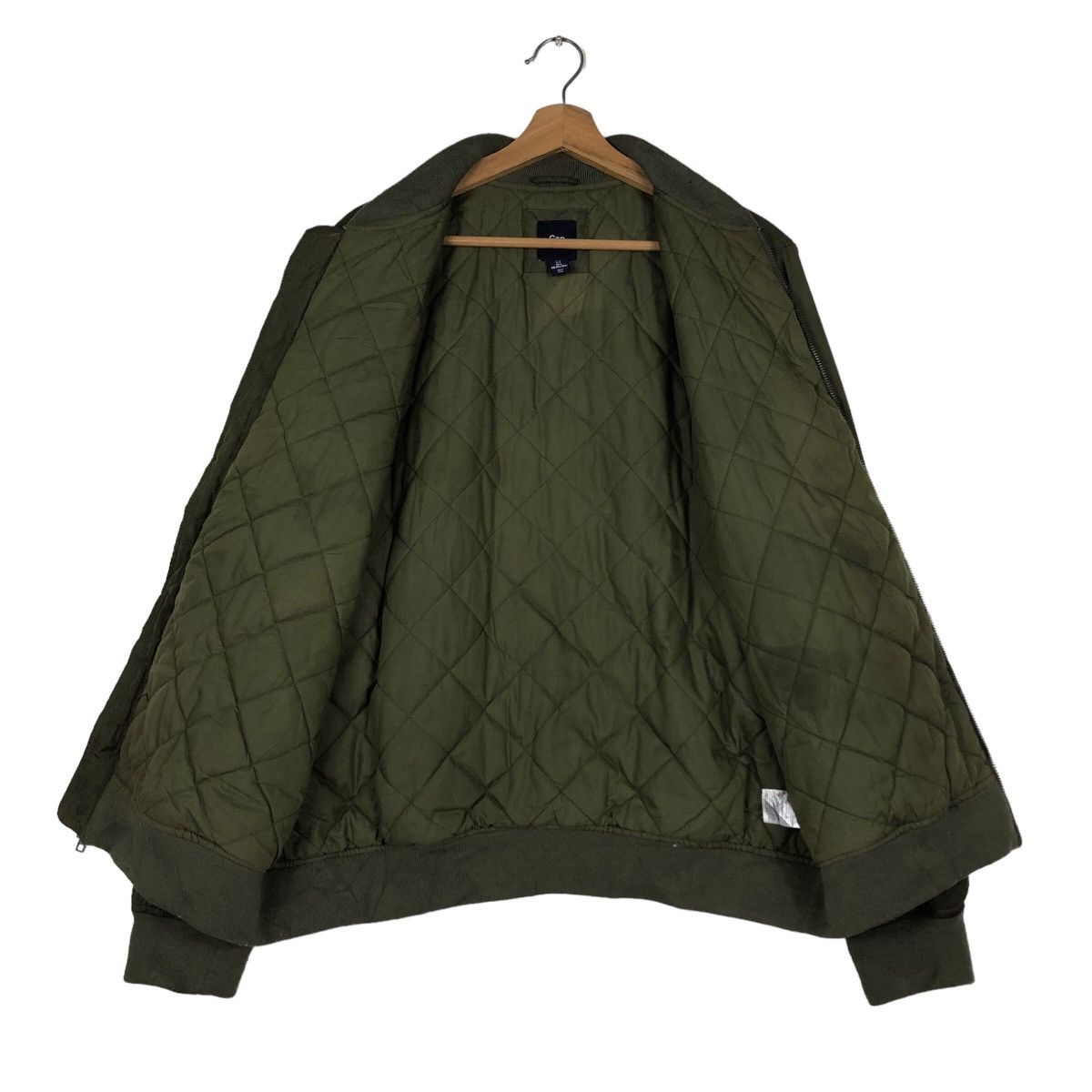 Japanese Brand 🔥Riot Riot Vintage Bomber Jacket Gap Military Colour Design Size US L / EU 52-54 / 3 - 13 Thumbnail
