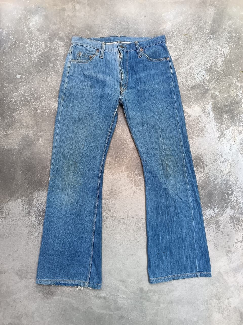 Vintage Rare vintage 70s Cisco salvage boot cut flare jeans Size US 31 - 1 Thumbnail