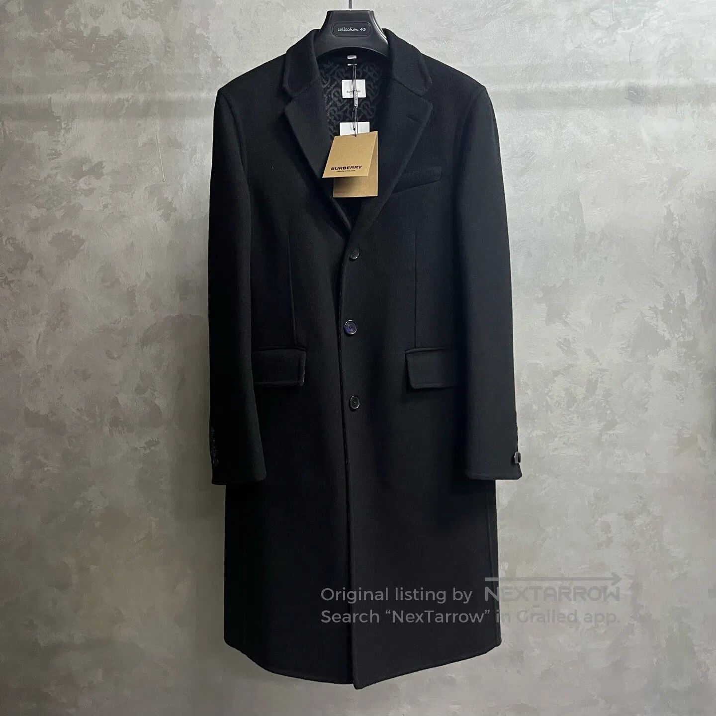 Burberry Burberry Medium-length coat with long sleeves, single-row Size US M / EU 48-50 / 2 - 1 Thumbnail