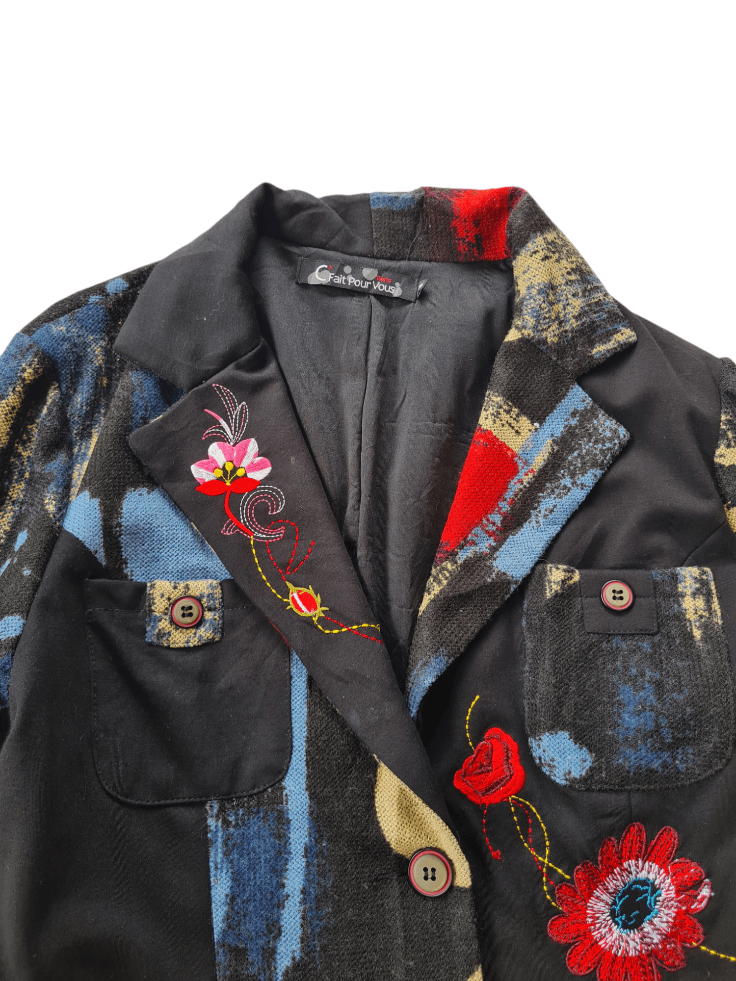 Japanese Brand × Vintage C' Fait Pour Vous Jacket Size M / US 6-8 / IT 42-44 - 3 Thumbnail