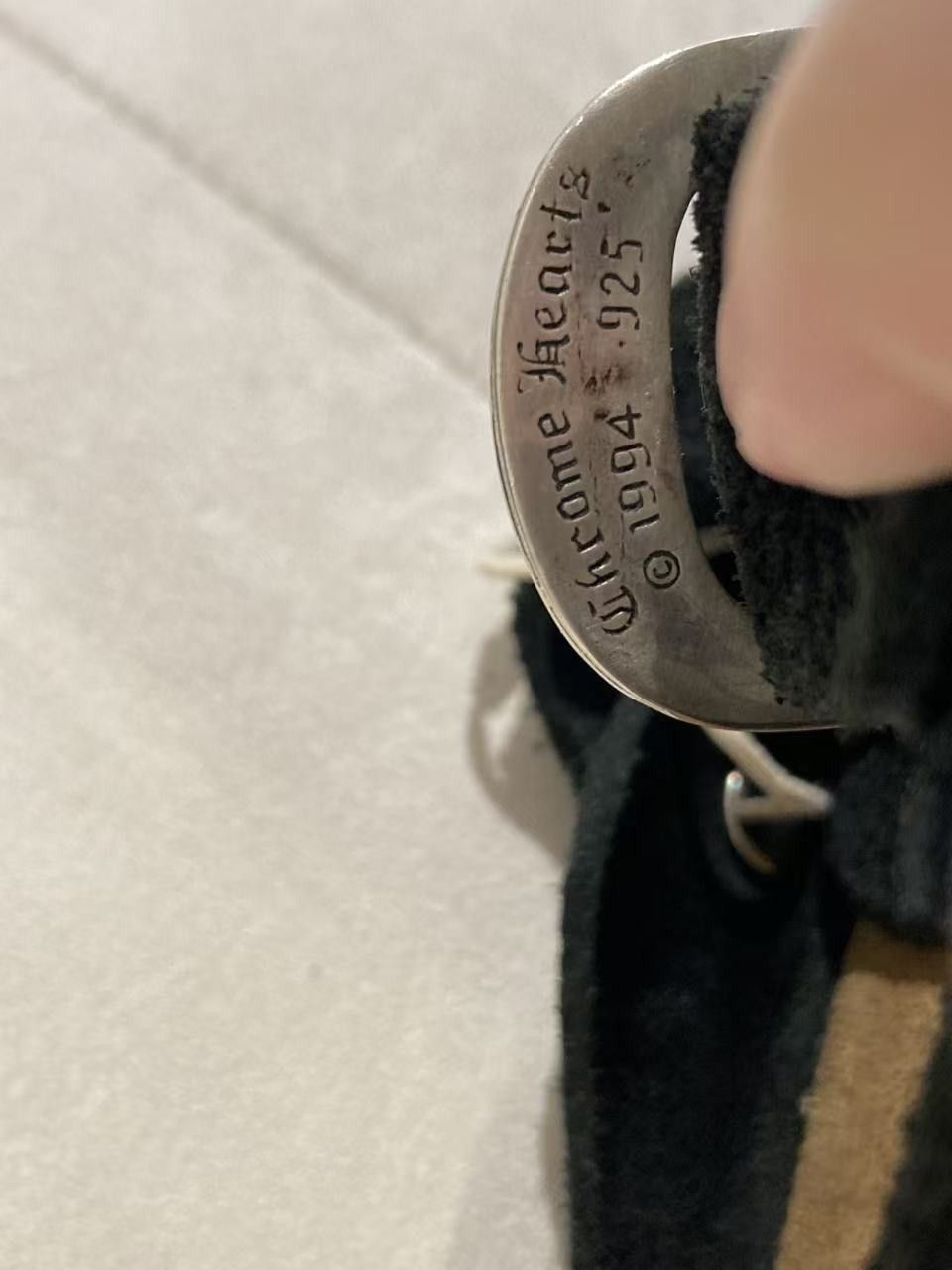 Chrome Hearts Chrome Hearts Birkenstock Silver Dagger Buckle Suede Sandals Size US 10 / EU 43 - 13 Thumbnail