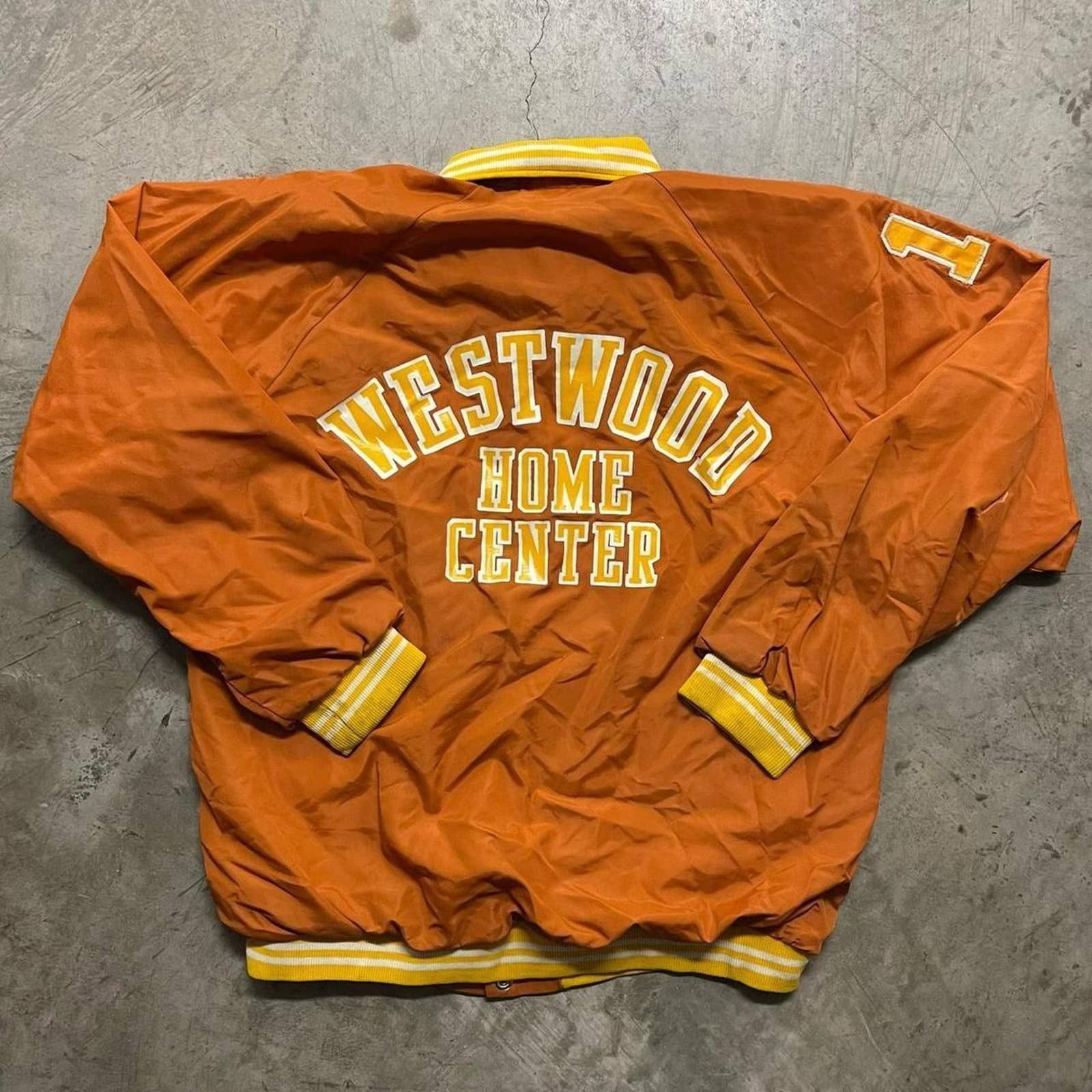 Russell Athletic Vintage Russell Athletic Westwood Satin Varsity Jacket ...