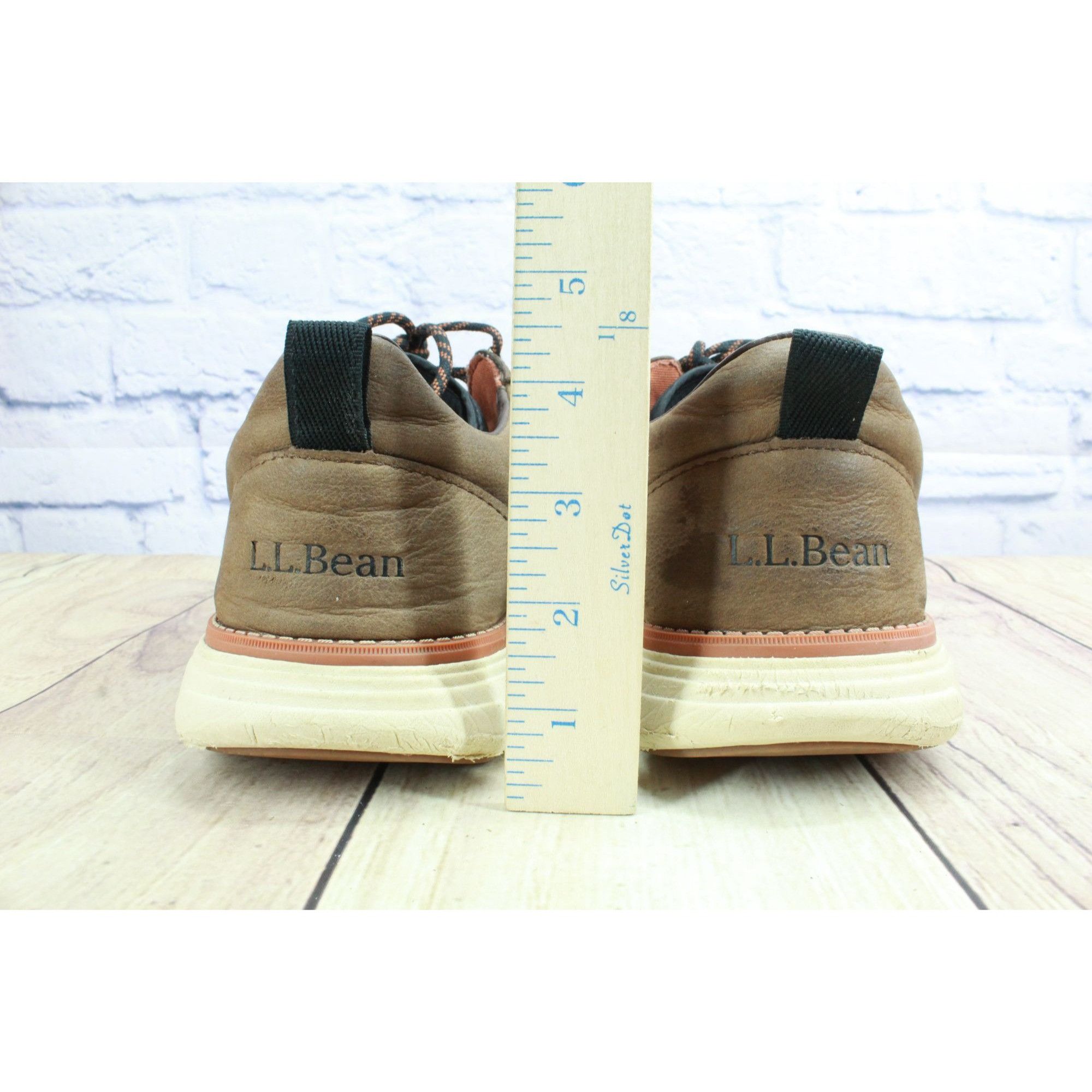 L.L. Bean × Leather LL Bean Kennebec Leather Oxford Shoes Brown Men's 13 M Size US 13 / EU 46 - 6 Thumbnail