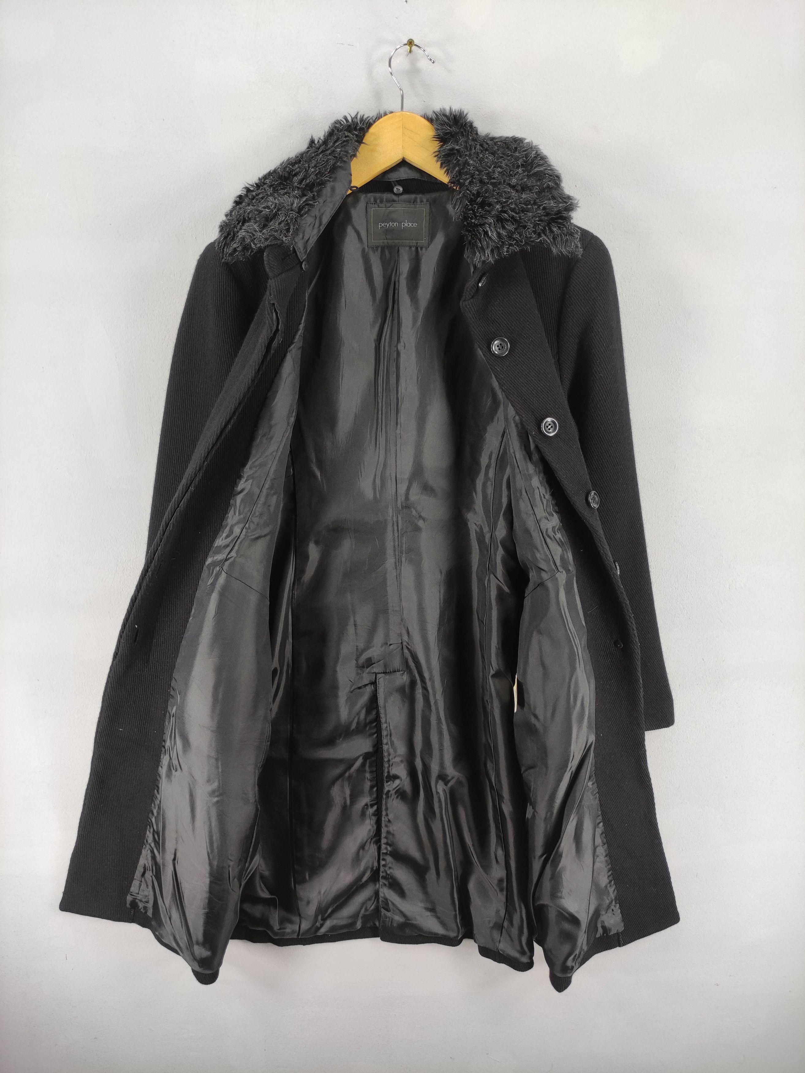 Japanese Brand Vintage Peyton Place Wool Coat Jacket Size XS / US 0-2 / IT 36-38 - 3 Thumbnail
