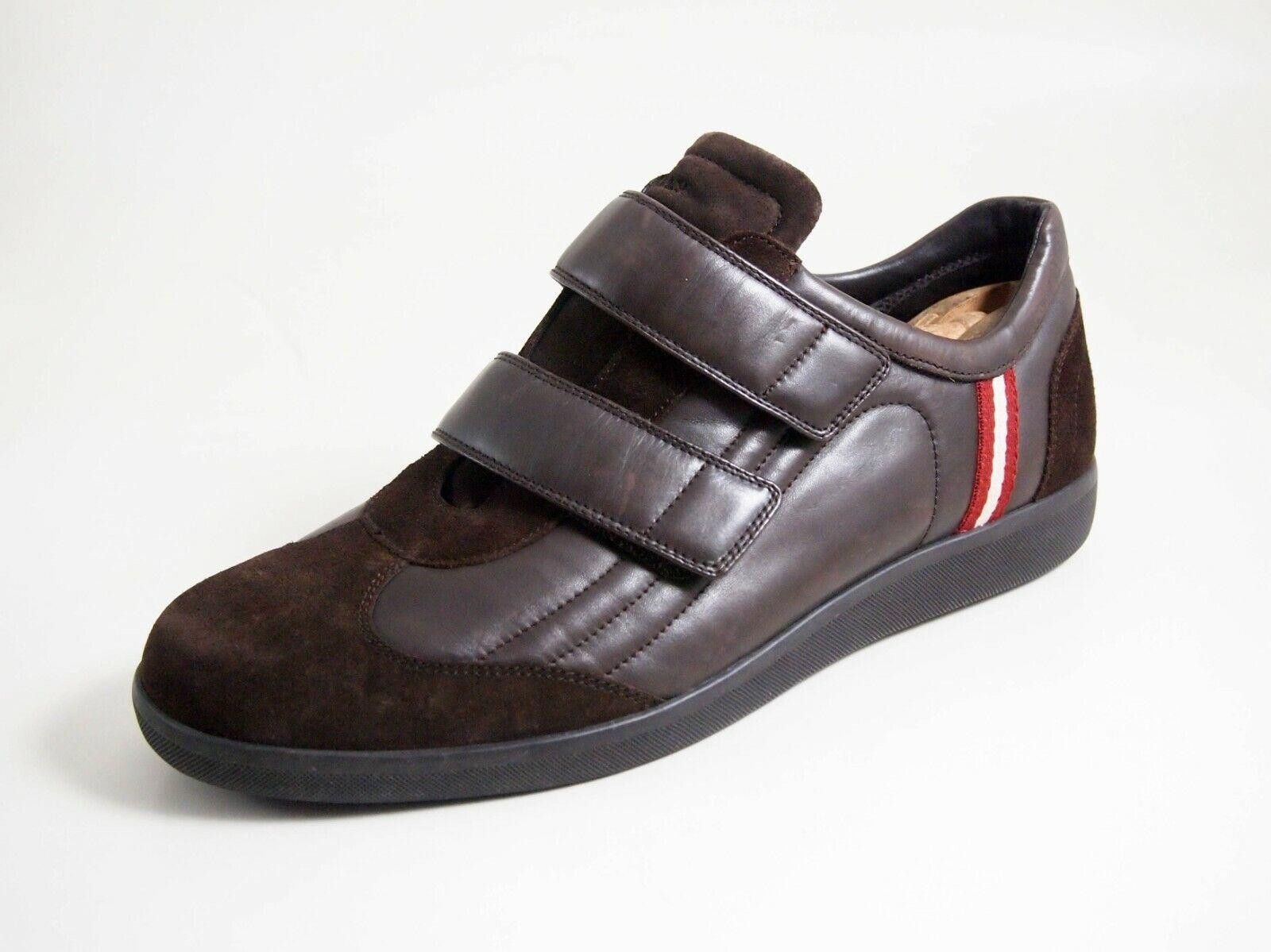 Bally Bally Navoz Sneakers Brown Leathe Suede EU 41.5 US 8.5 Size US 8.5 / EU 41-42 - 1 Thumbnail