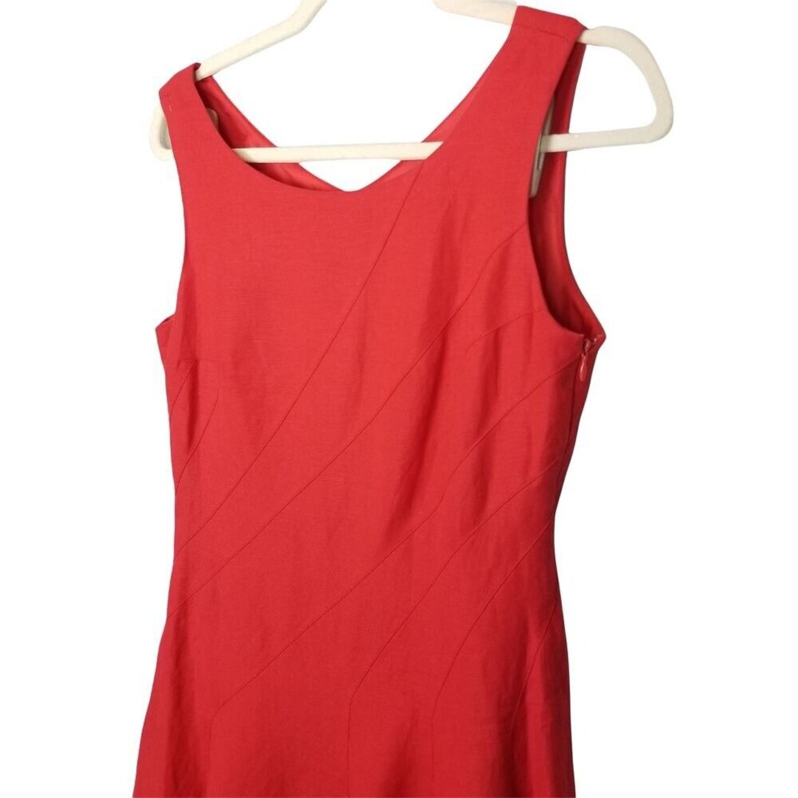 Calvin Klein Calvin Klein Womens Fit Flare A-Line Dress 6 Cocktail Party Size M / US 6-8 / IT 42-44 - 4 Thumbnail