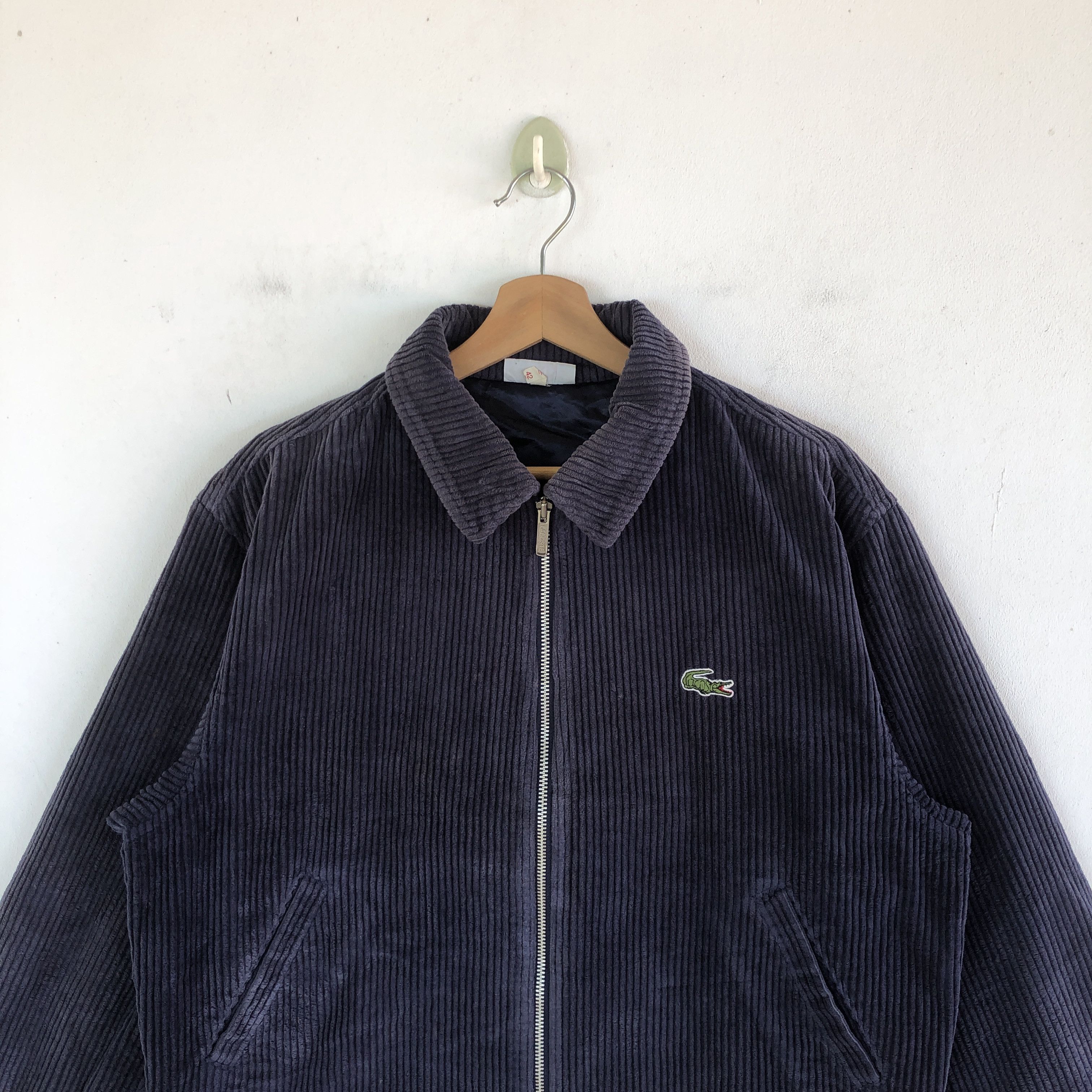 Lacoste × Vintage Vintage 90s Lacoste Chemise Corduroy Jacket Size US M / EU 48-50 / 2 - 3 Thumbnail