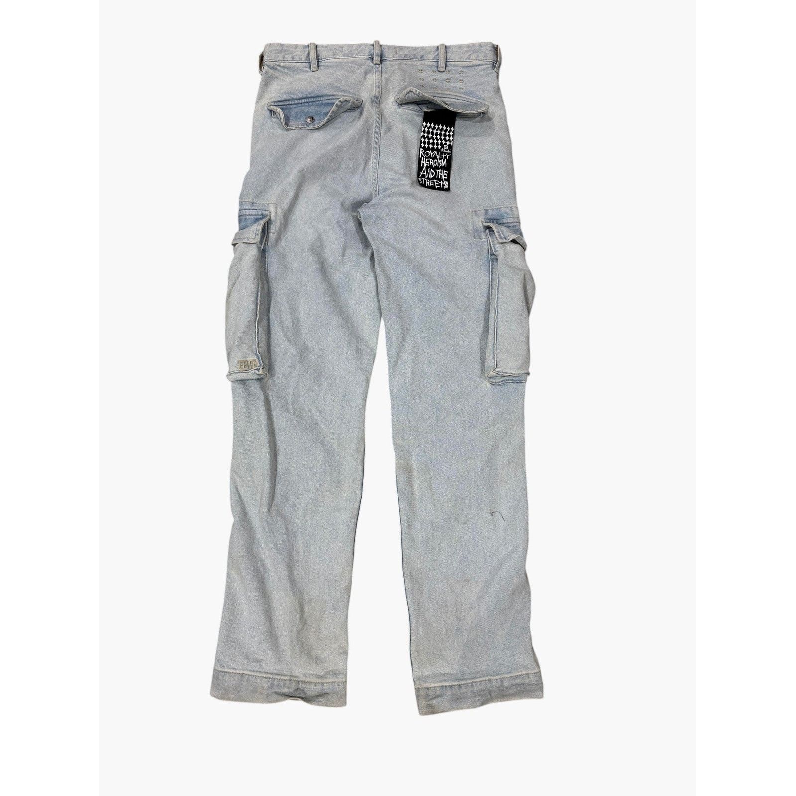 Ksubi Ksubi Cargo Light Wash Pants Size US 31 - 2 Thumbnail