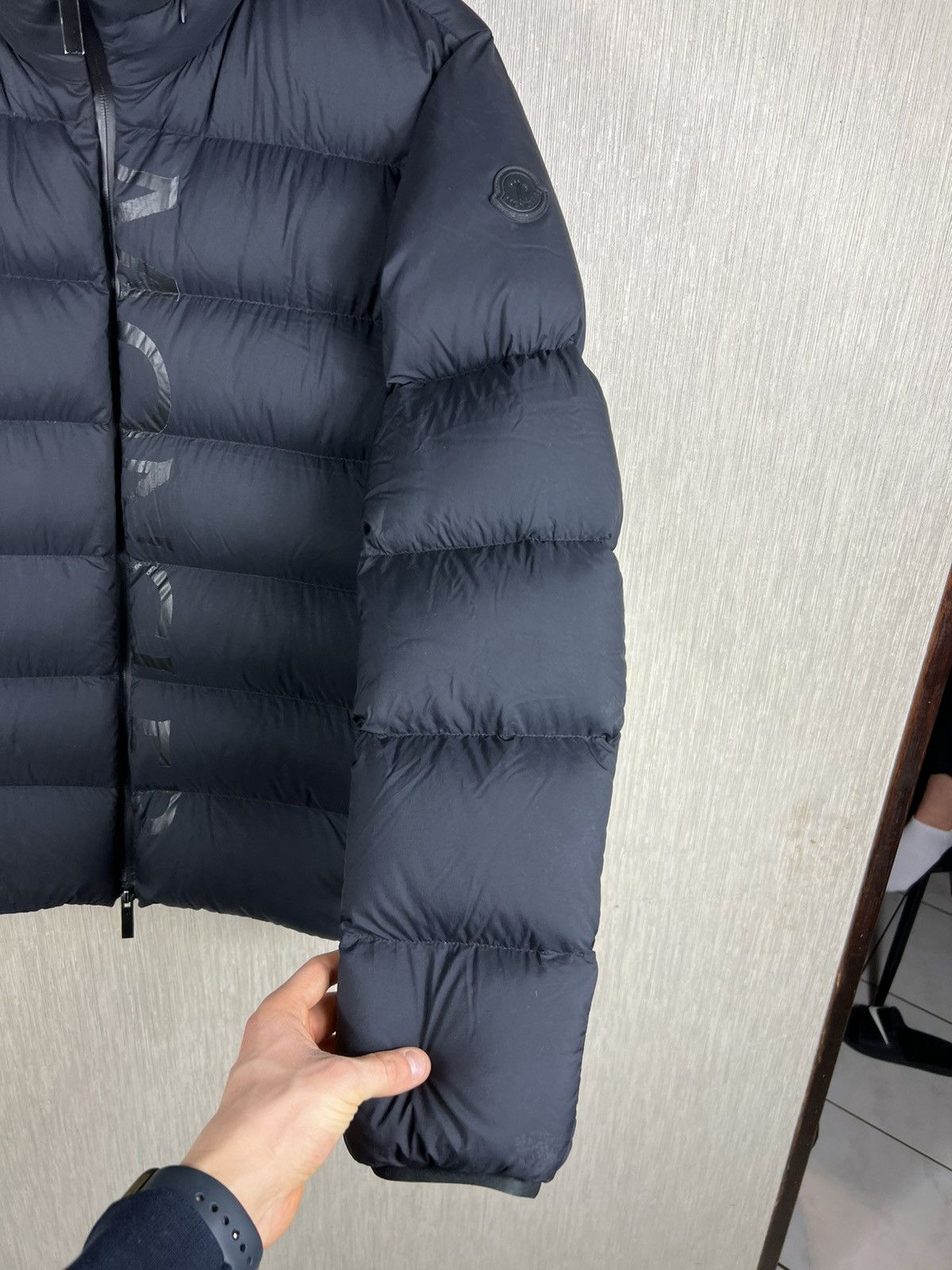 Moncler Moncler Dieng Giubbotto goose down big zip logo jacket badge Size US M / EU 48-50 / 2 - 8 Thumbnail
