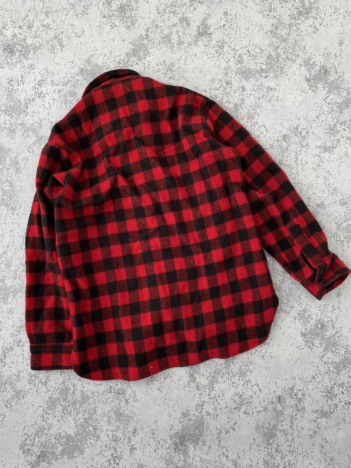 Flannel × Woolrich Woolen Mills Vintage Woolrich Flannel Wool Shirt Size US M / EU 48-50 / 2 - 4 Thumbnail