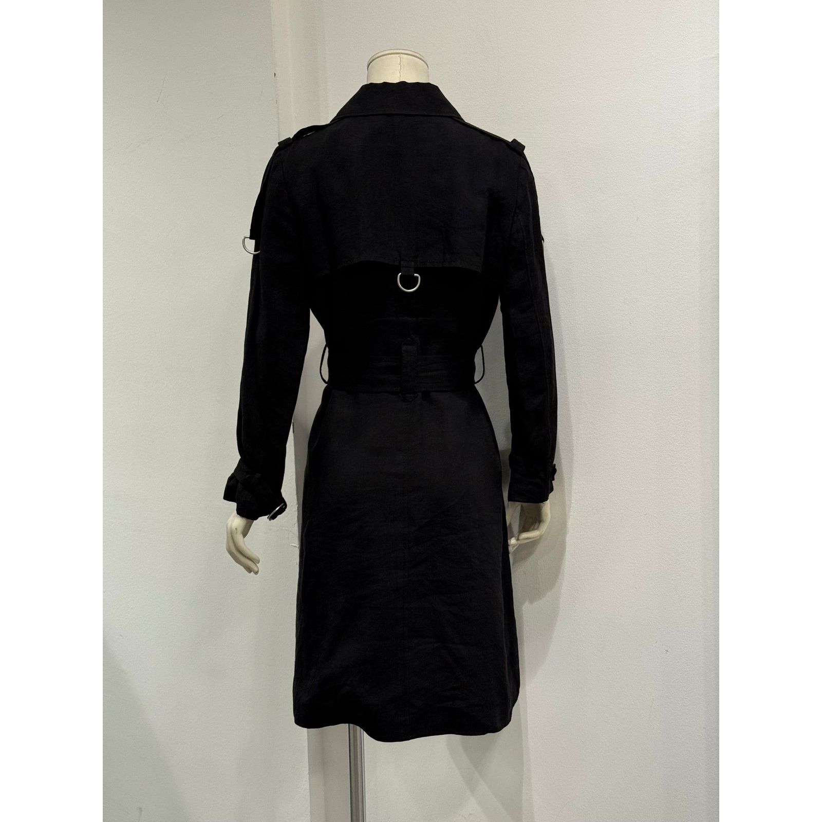 Dolce & Gabbana 2003 Dolce & Gabbana military linen trench coat Size M / US 6-8 / IT 42-44 - 6 Thumbnail