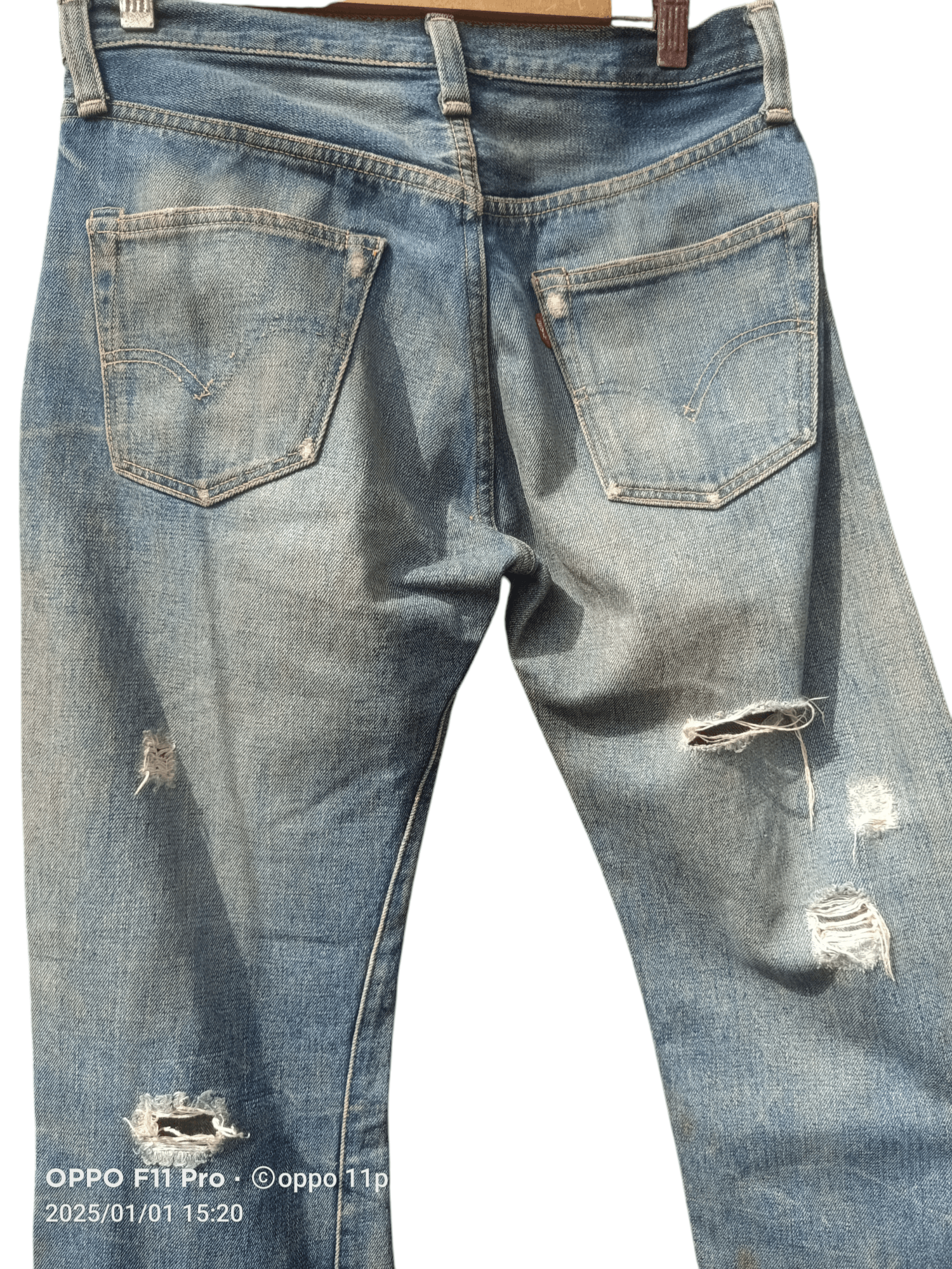 Levi's × Levi's Vintage Clothing Vintage Levi's Big E 47501 Denim Selvedge Size US 31 - 1 Thumbnail