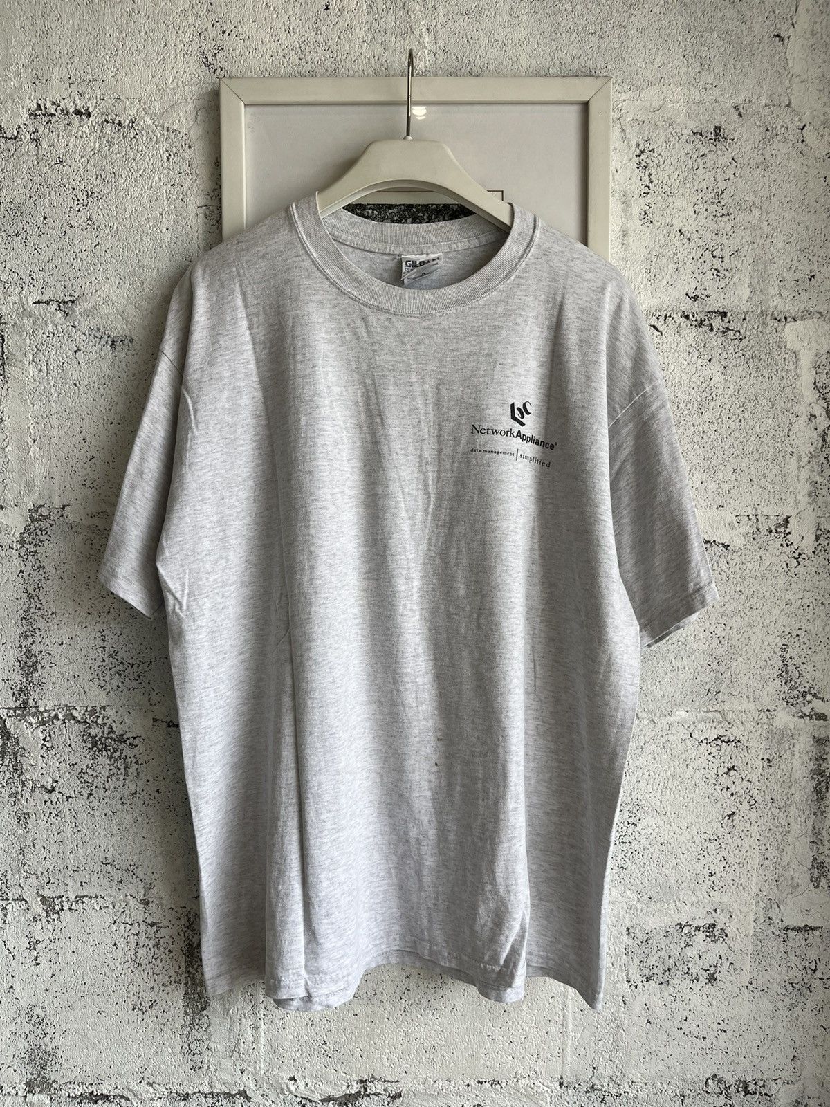 Vintage Vintage Network Appliance data management Ads promo shirt Size US XL / EU 56 / 4 - 2 Thumbnail