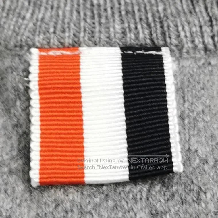 Thom Browne Thom Browne Gray Striped Cuff Sweatpants. Size US 32 / EU 48 - 1 Thumbnail