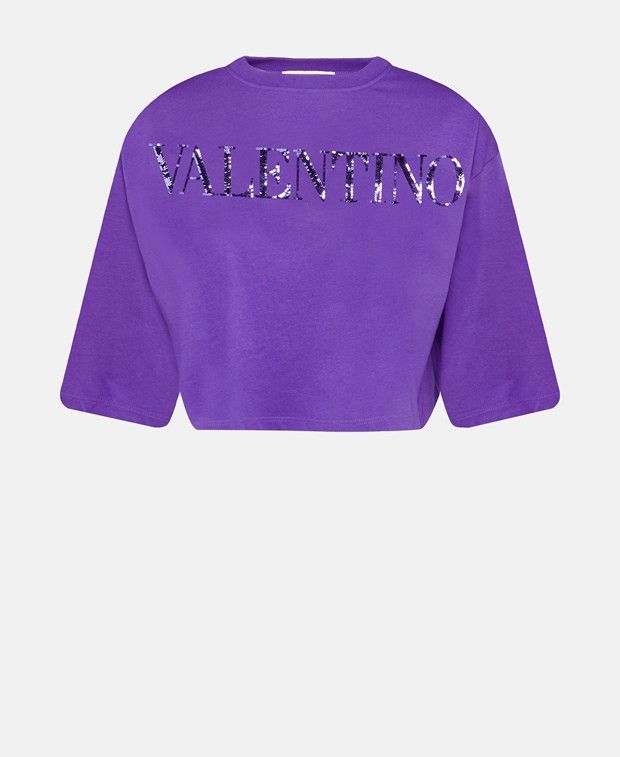 Valentino Cropped Shirt Size L / US 10 / IT 46 - 1 Thumbnail