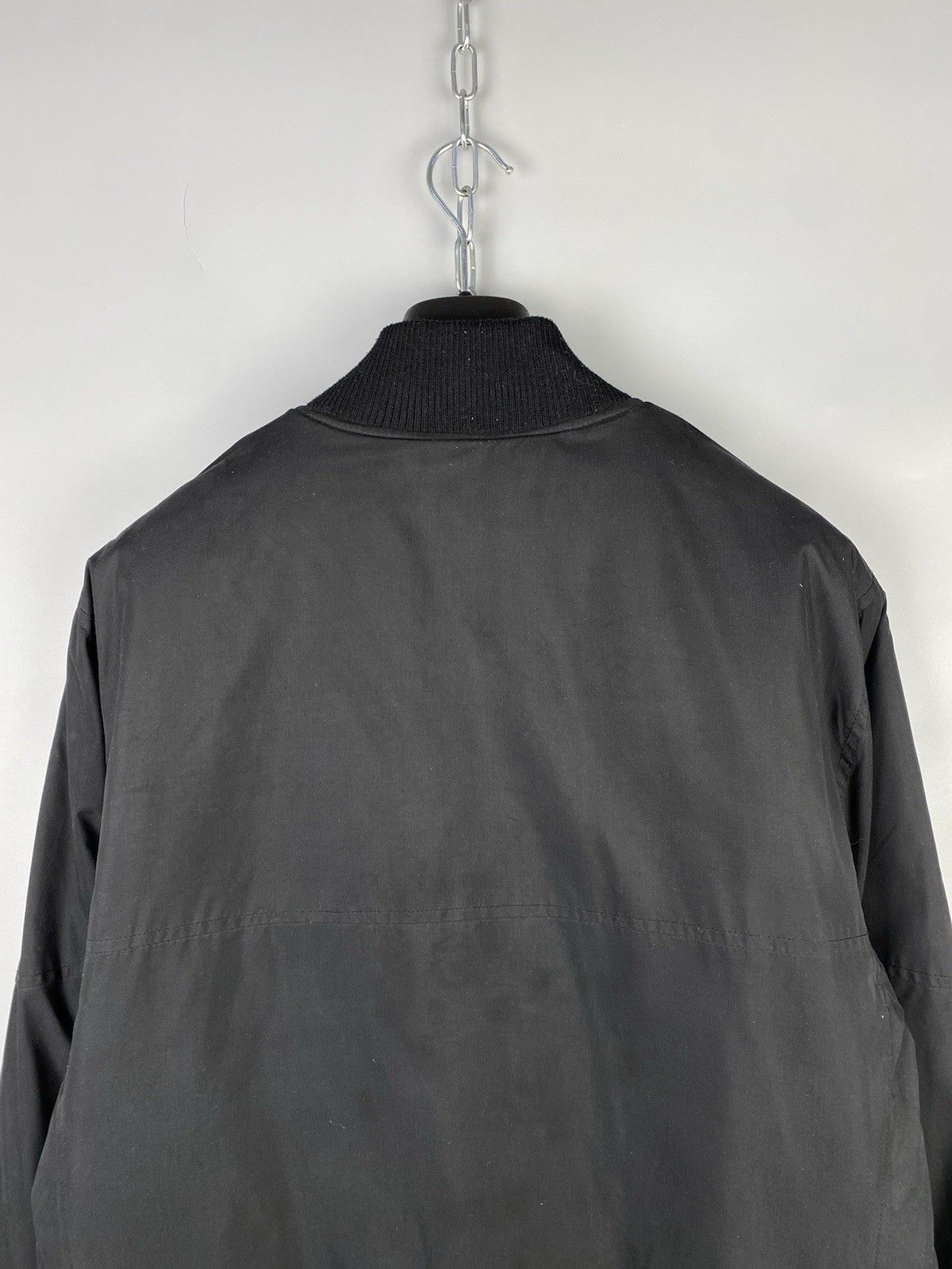 DENHAM Denham Black Full Zip Casual Bomber Jacket Size US M / EU 48-50 / 2 - 12 Thumbnail