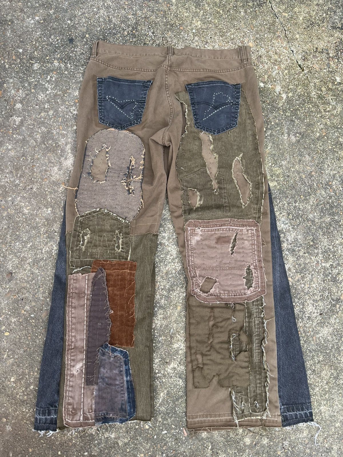 Roberto Cavalli Boro Flared Trousers Size US 35 - 2 Thumbnail