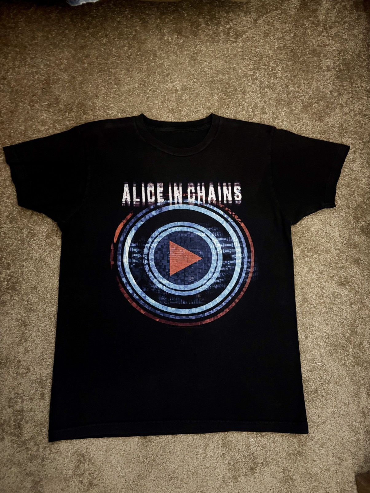 Other Vintage Alice in Chains 2006 Tee Black Graphic Grunge Rock Size US M / EU 48-50 / 2 - 4 Thumbnail