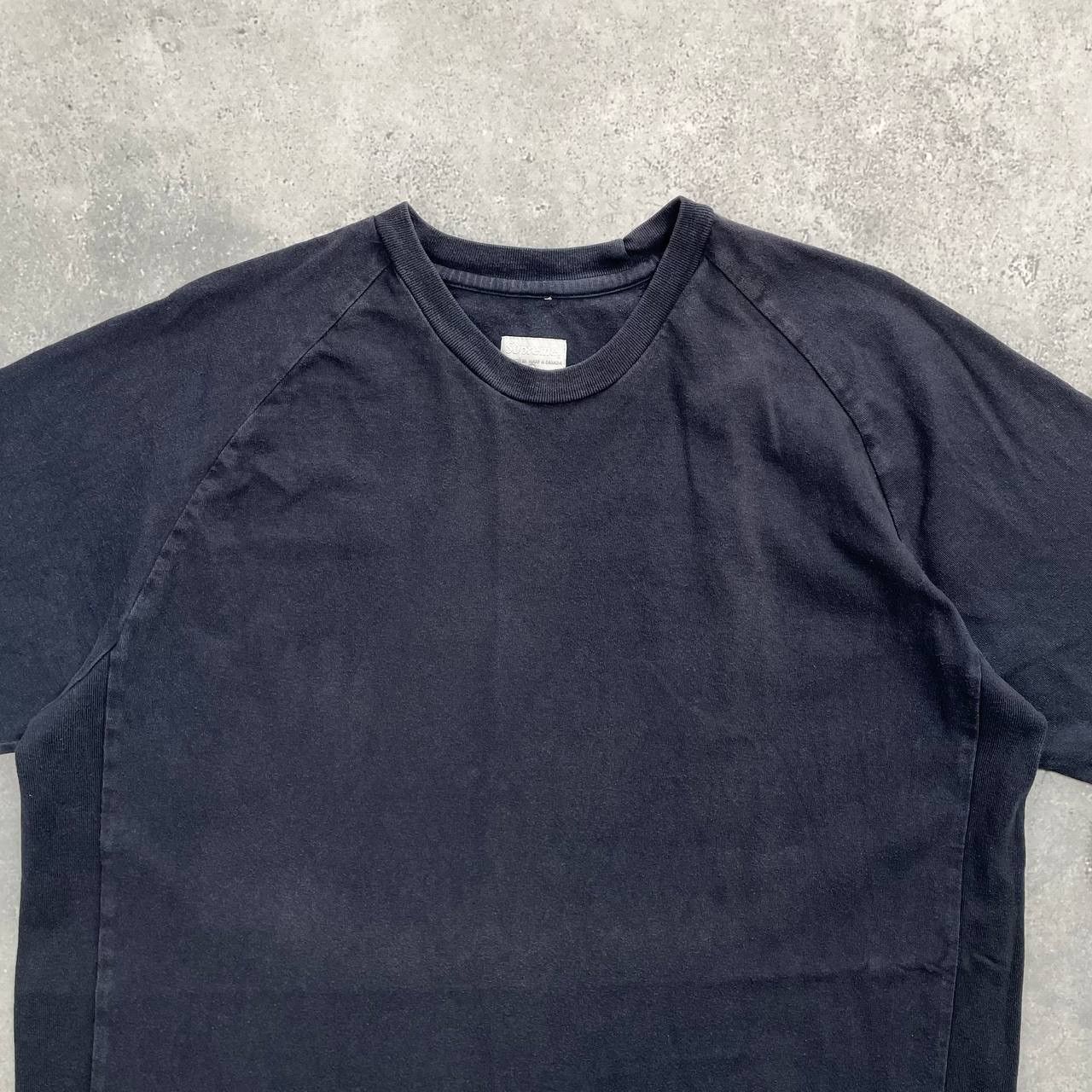 Supreme Supreme Raglan Short Sleeve T Shirt Faded Blue Size L Size US L / EU 52-54 / 3 - 2 Thumbnail