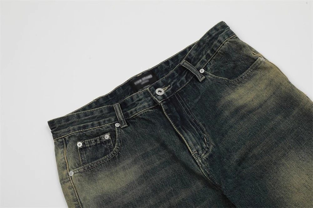 Japanese Brand × Jean Washed men's loose casual flared jeans Size US 32 / EU 48 - 3 Thumbnail