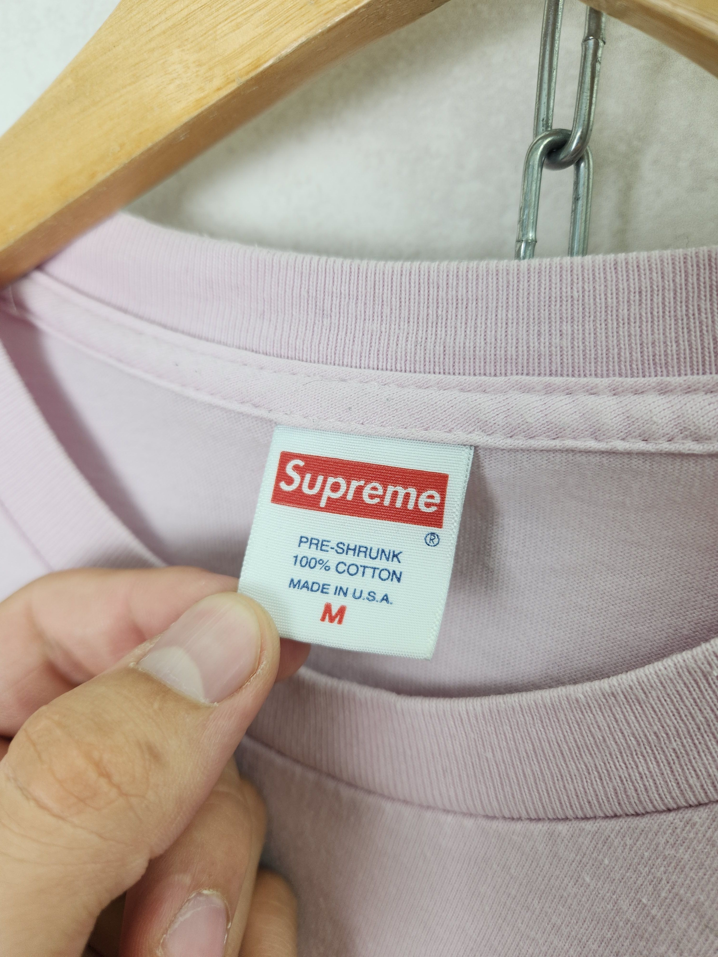 Supreme Supreme Nuova york pink t shirt size M Size US M / EU 48-50 / 2 - 8 Thumbnail