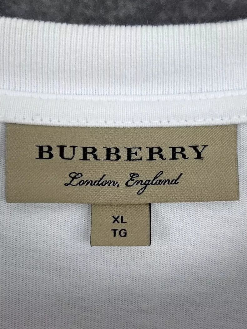 Burberry Burberry Burberry Logo Embroidered Short Sleeve T-Shirt-25 Size US XL / EU 56 / 4 - 7 Thumbnail