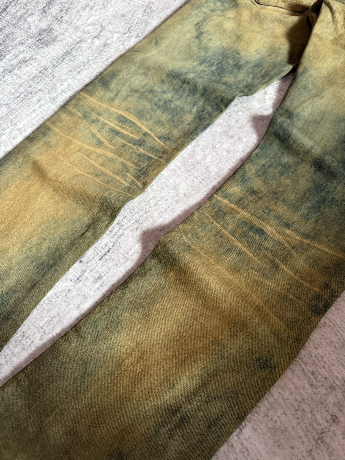 Tornado Mart Tornado Mart Mud Wash Repaired Details Flared Jeans Size US 32 / EU 48 - 18 Thumbnail