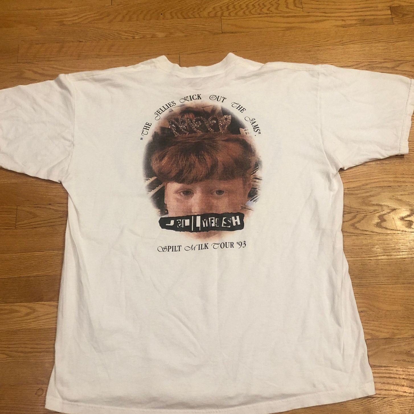 Band Tees × Vintage VINTAGE JELLYFISH 1993 Split Milk Tour T-Shirt Lee XL Size US XL / EU 56 / 4 - 2 Thumbnail