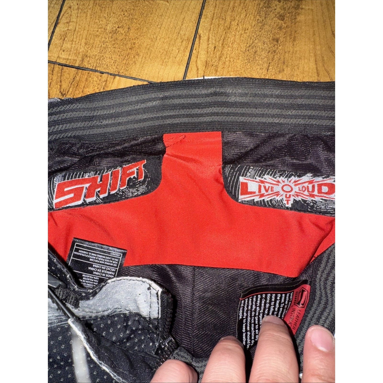Yamaha Shift Racing Motocross Pants Size 30 Black Yamaha Size US 30 / EU 46 - 3 Thumbnail