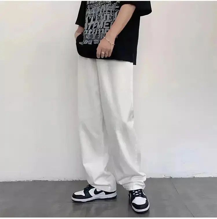 Japanese Brand Straight leg wide leg loose hip-hop jeans Size US 32 / EU 48 - 1 Thumbnail