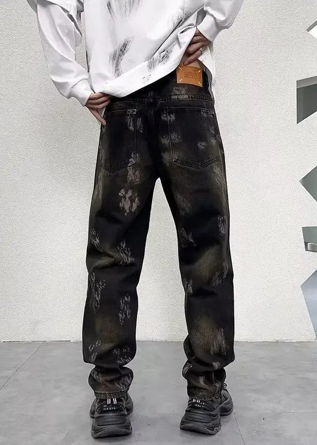 Japanese Brand Streetwear Design Loose Retro Washed Jeans Size US 32 / EU 48 - 5 Thumbnail