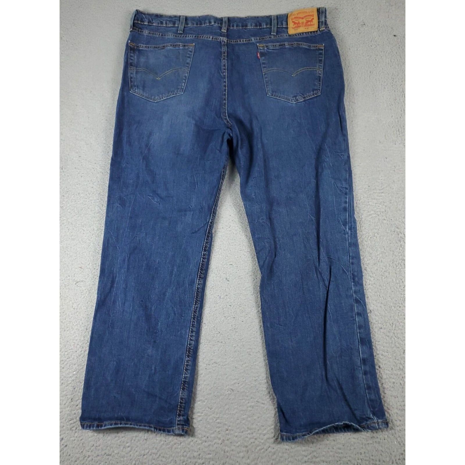 Levi's Levis 541 Athletic Fit Straight Leg Jeans Mens Size 42x30 Blue Size US 42 / EU 58 - 6 Thumbnail