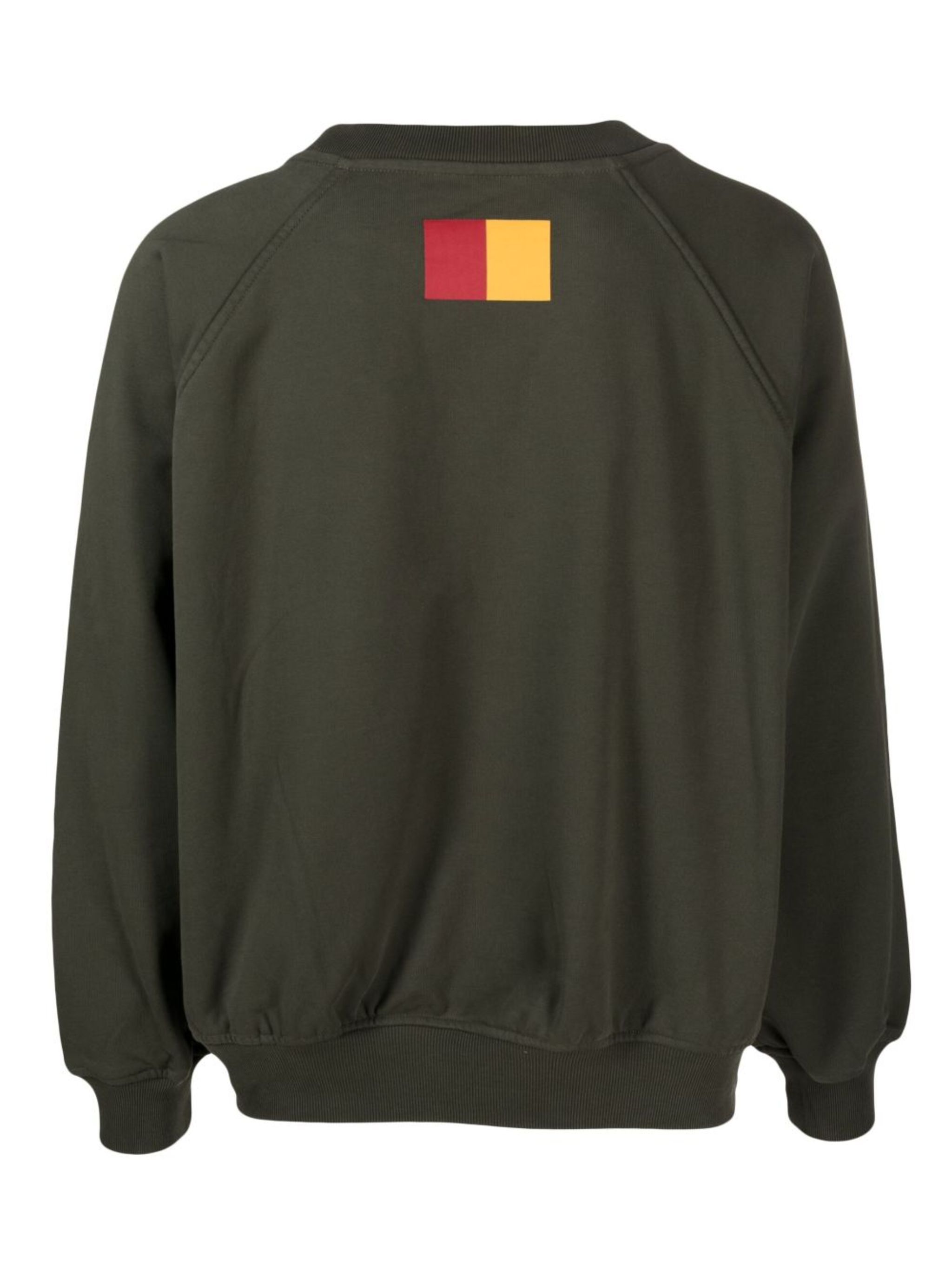 Bally o1y1224 Long Sleeves Graphic Print Cotton Sweatshirt in Mili Size US S / EU 44-46 / 1 - 2 Thumbnail