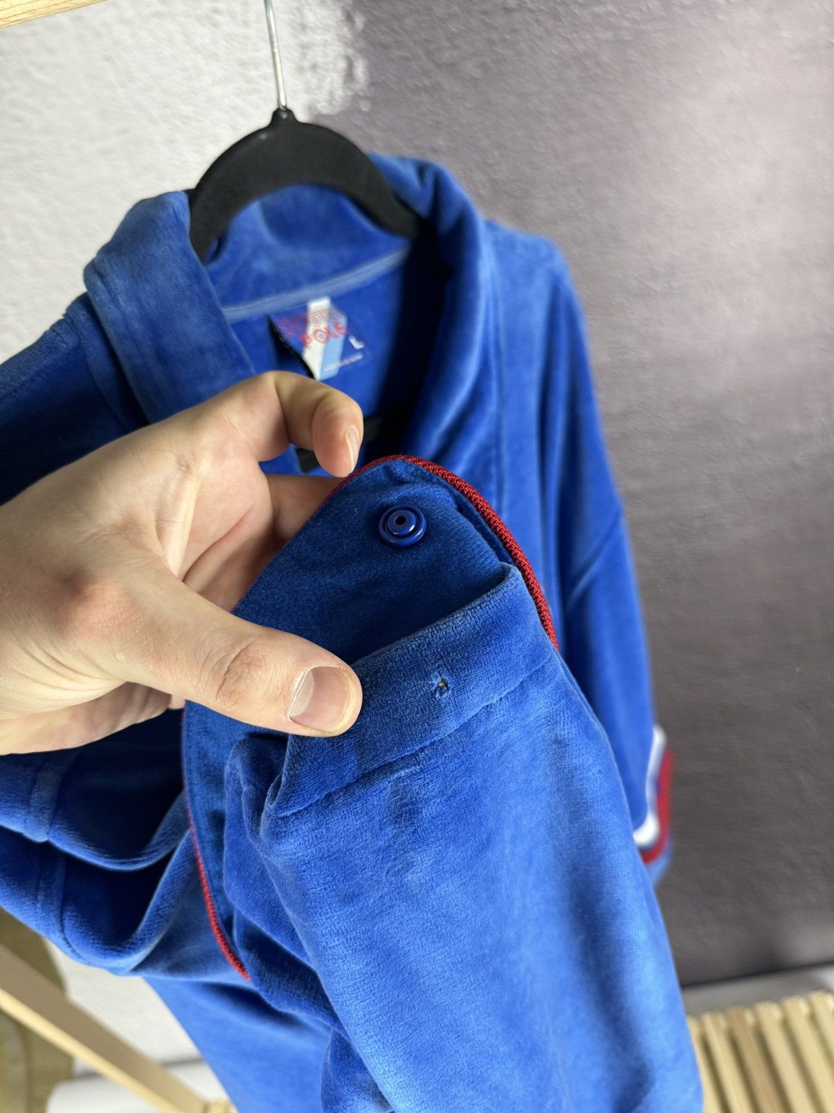 Southpole SouthPole vintage big logo basketball button sleeve jacket Size US L / EU 52-54 / 3 - 15 Thumbnail