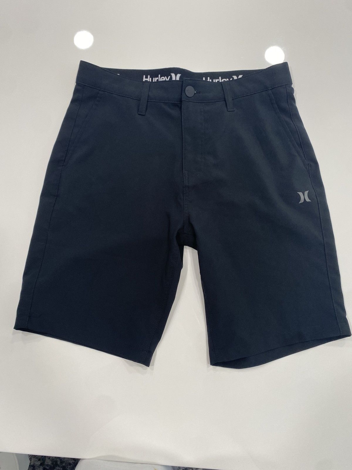Hurley Hurley Buttoned Black Shorts Size US 29 - 1 Thumbnail