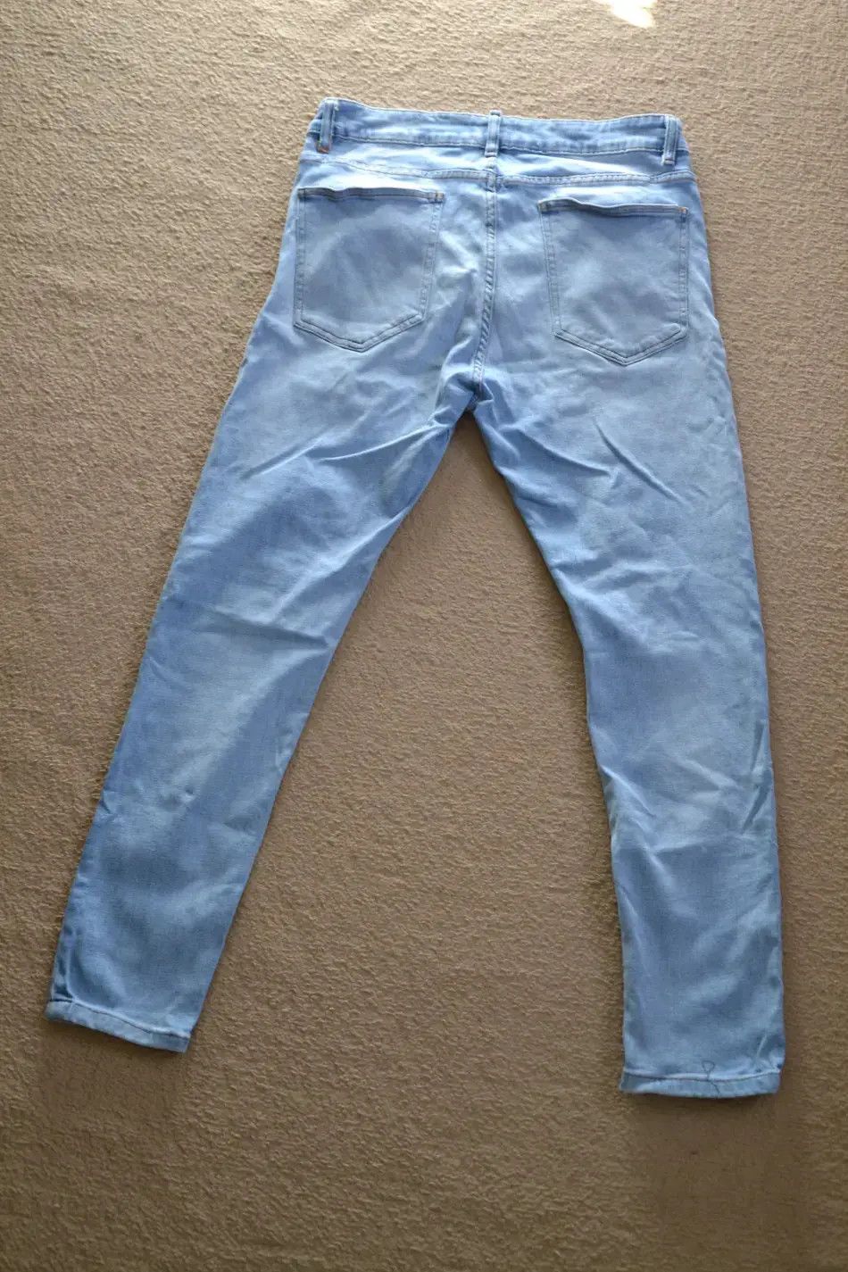 Japanese Brand Y2k Stretchy Ripped Skinny Jeans Size US 32 / EU 48 - 2 Thumbnail