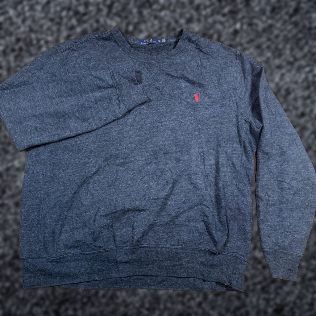 Ralph Lauren Polo Ralph Lauren Sweater Mens XL Crew Neck Lightweight Gray Size US XL / EU 56 / 4 - 1 Thumbnail
