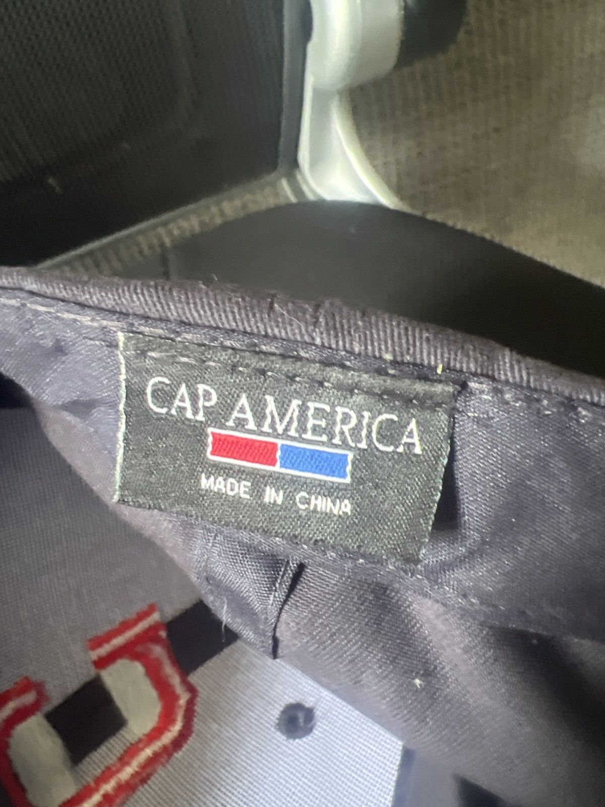 Cap America Cleveland Indians Humanitarian Society Cap
