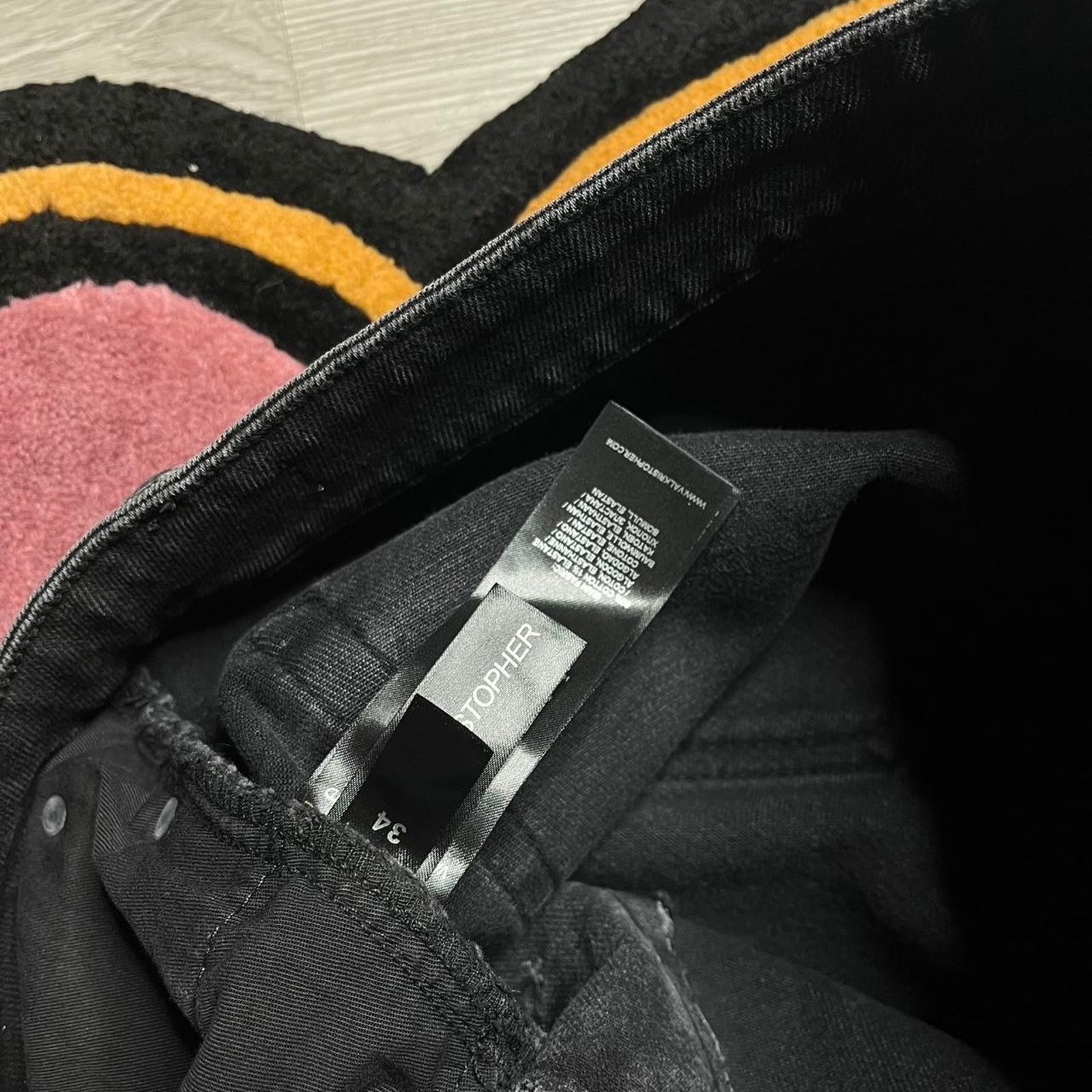 Val Kristopher Val Kristopher Eroded Repaired Distress Denim Jeans Size 34 Size US 34 / EU 50 - 3 Thumbnail