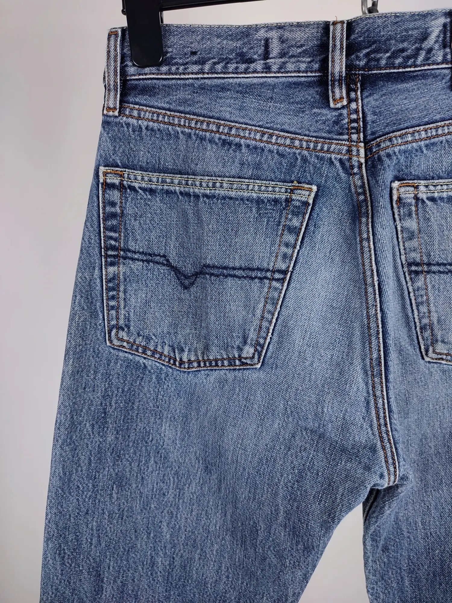 Diesel × Vintage Diesel Distressed Denim Pants Size US 30 / EU 46 - 14 Thumbnail