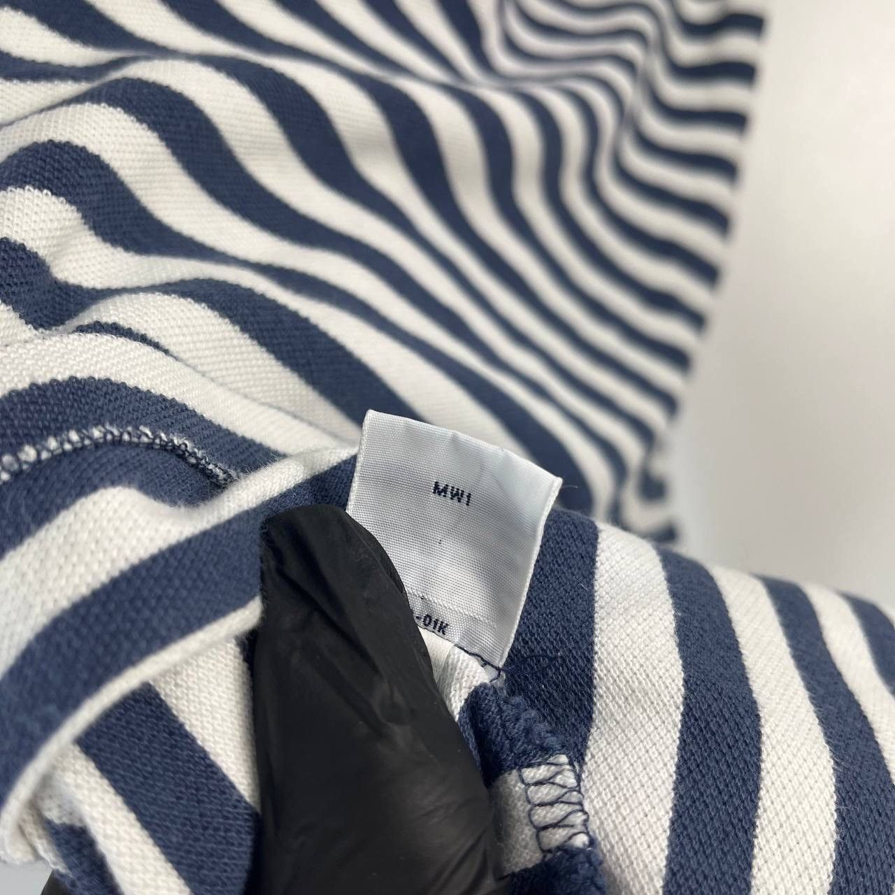 Polo Ralph Lauren Polo Ralph Lauren Striped Polo Shirt Custom Fit Navy White Size US M / EU 48-50 / 2 - 6 Thumbnail
