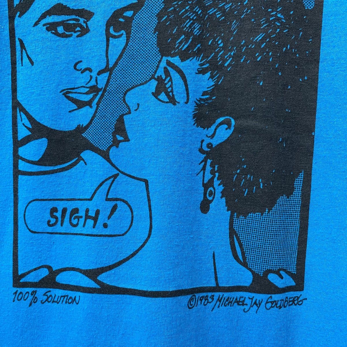 Vintage Vintage 80s Pop-Art By Michael Jay Goldberg 100% Solution Size US S / EU 44-46 / 1 - 3 Thumbnail