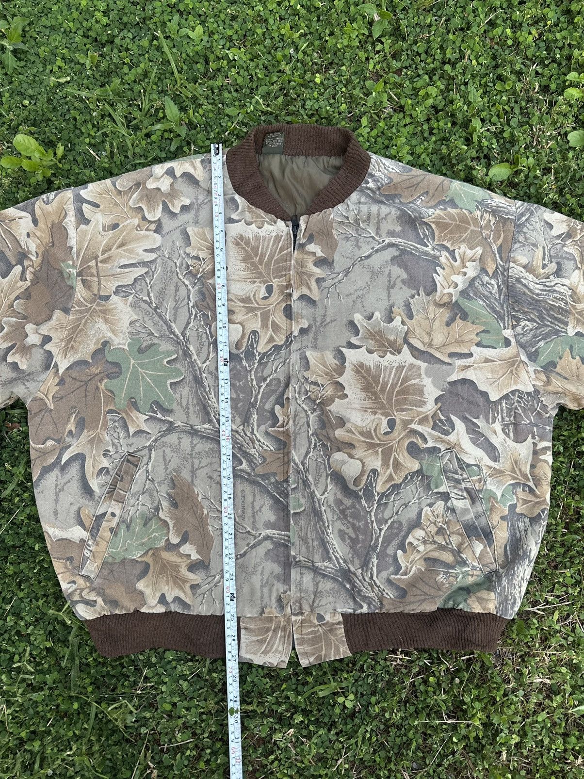 Mossy Oaks × Vintage Crazy Vintage 00s Realtree Camo Rare Bomber Jacket Size US XL / EU 56 / 4 - 3 Thumbnail
