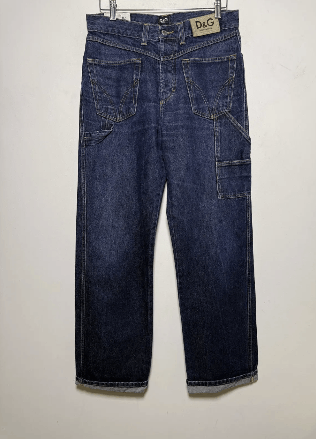 Dolce & Gabbana golce&gabbana runway backwards pockets carpenter jeans Size US 32 / EU 48 - 2 Thumbnail