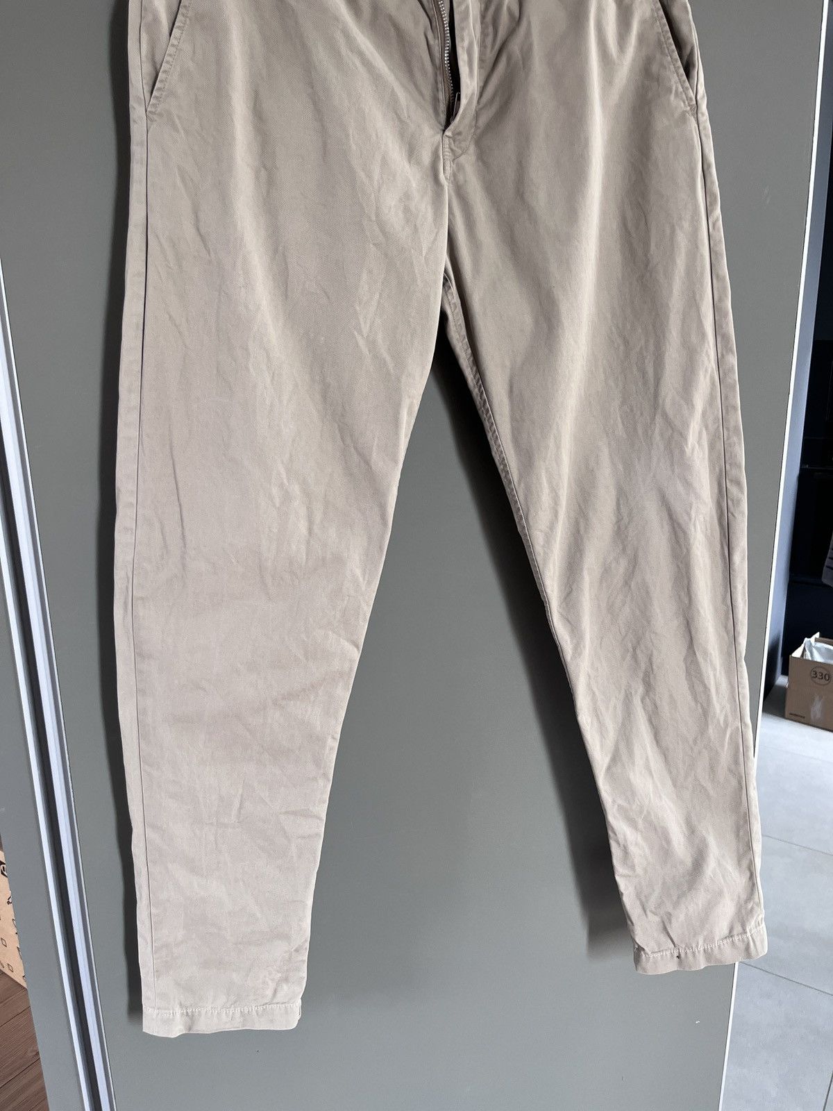 Universal Works Universal Works Beige Slim Chino Pants Size US 34 / EU 50 - 6 Thumbnail