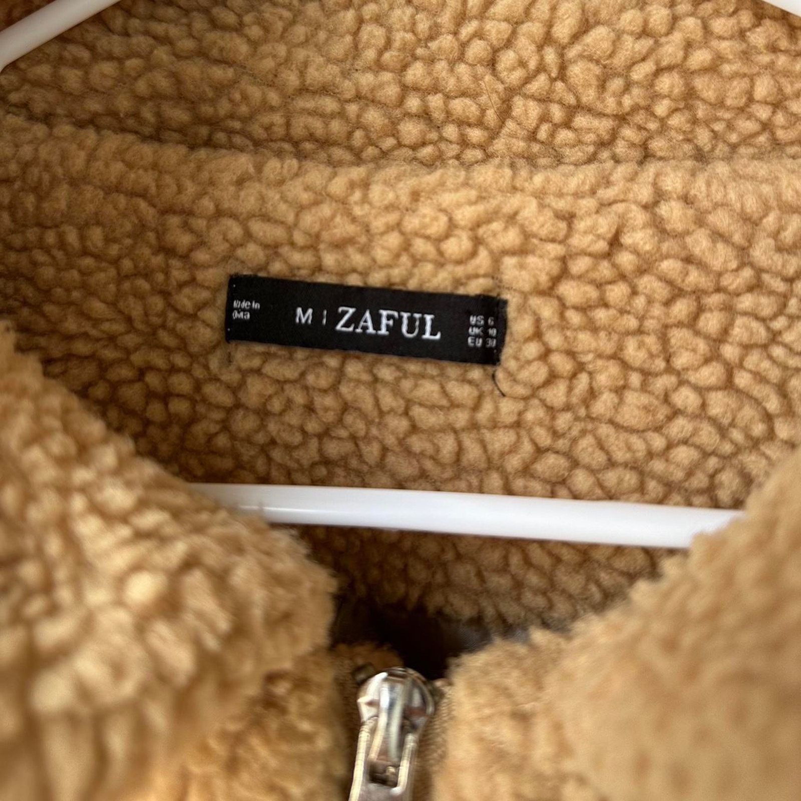 ZAFUL Medium tan zaful teddy jacket Size M / US 6-8 / IT 42-44 - 2 Thumbnail