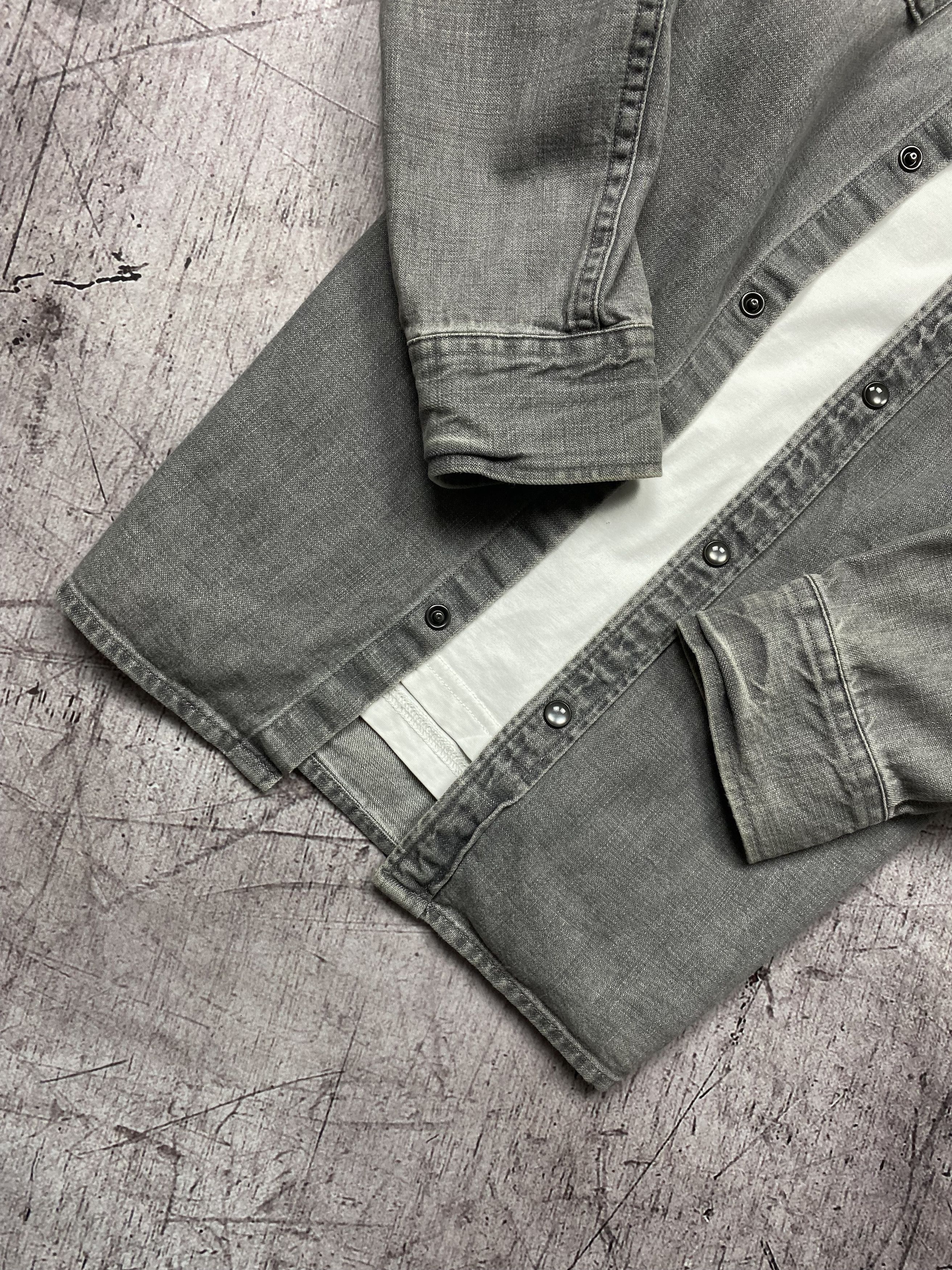 Allsaints × Vintage Allsaints Vintage Mens Denim Gamble Long Sleeve Shirt Size US S / EU 44-46 / 1 - 3 Thumbnail