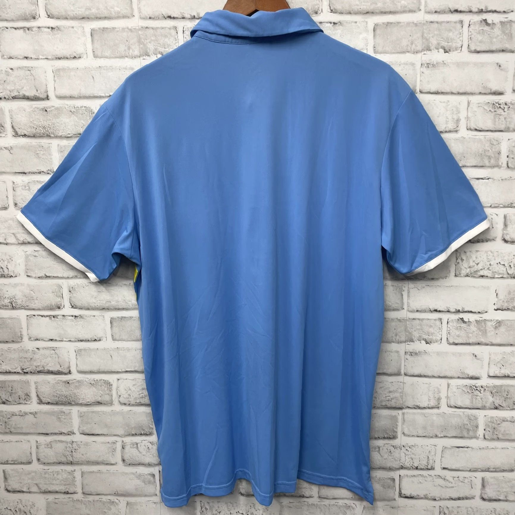 Adidas Adidas Blue Athletic Polo Shirt Mens XL Size US XL / EU 56 / 4 - 5 Thumbnail