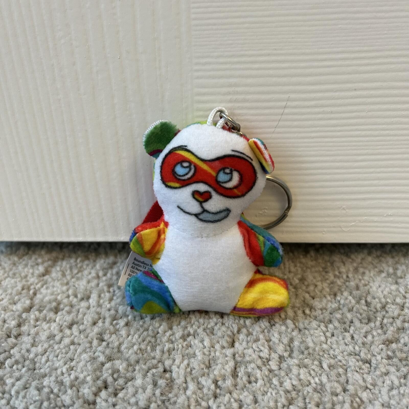 Other Ruby 3" Bear Plush Keychain American Heart Association Cape Size ONE SIZE - 1 Thumbnail