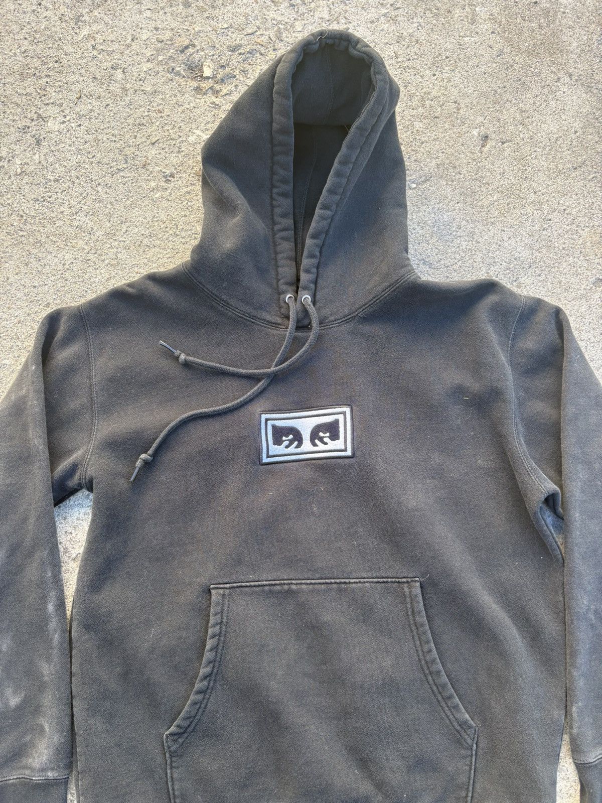 Obey obey - obey front logo hoodie Size US M / EU 48-50 / 2 - 2 Thumbnail